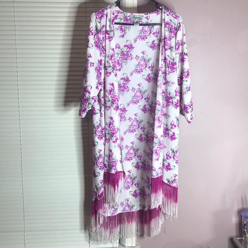 Kimono with Floral print